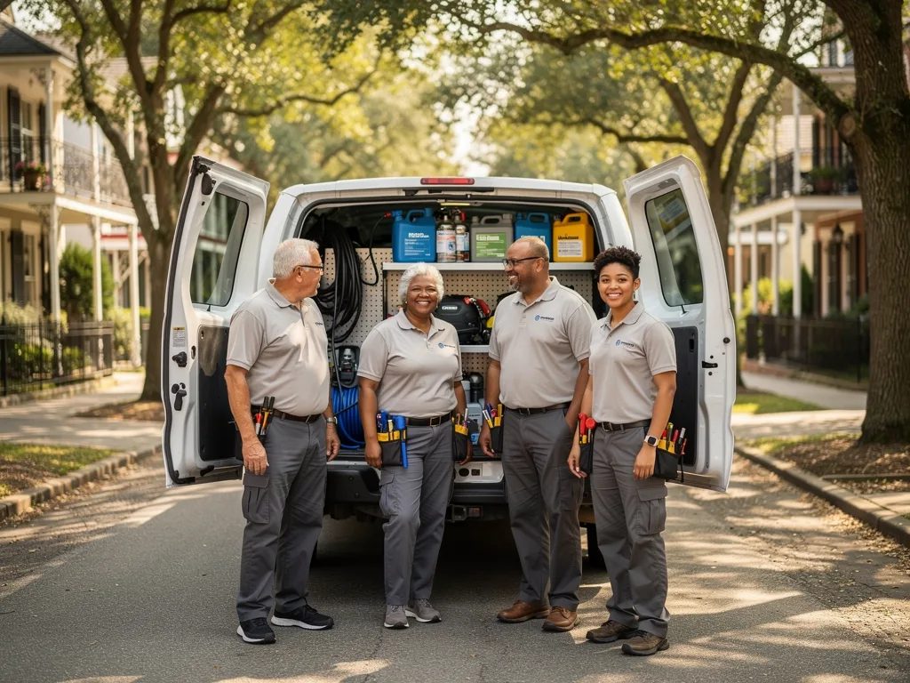 Louisiana Mosquito Services team